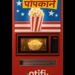 Otifi-P4-Pop corn- vending machine with UPI payment option in India