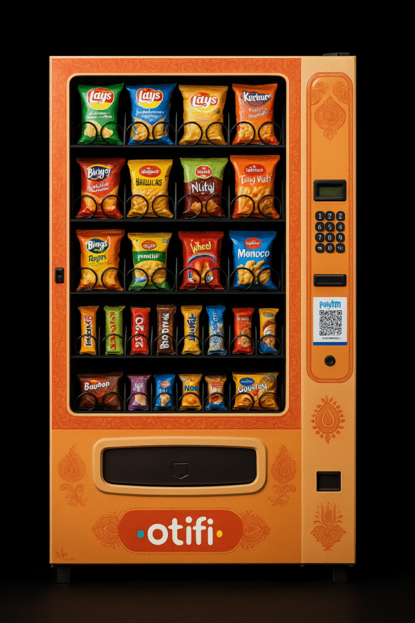 Otifi X1 -  Snacks and Drinks All Purpose Vending Machine (India 220V) - Spring Mechanism